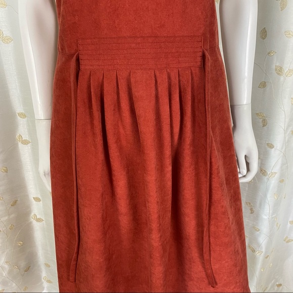 Rusty Orange MIDI Dress - Picture 3 of 8